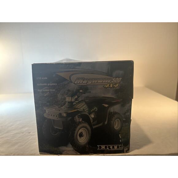 ERTL Polaris Magnum 500 ATV Ford Pickup & Trailer 1:18 Scale – NIB - Picture 6 of 9